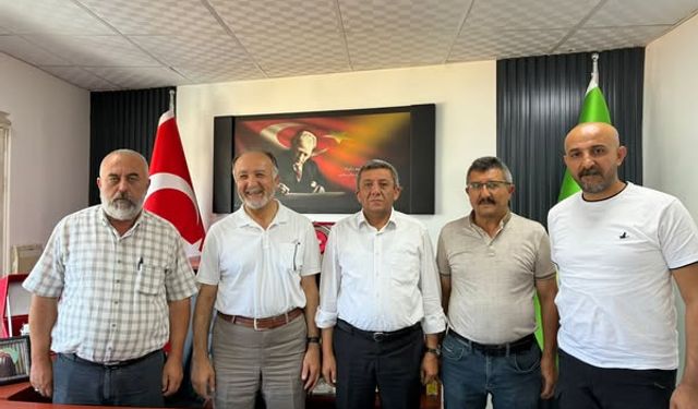 Cafer Güneş’ten Kırşehir Ziraat Odası’na Anlamlı Ziyaret