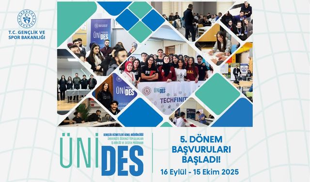Genç Fikirlerin Ana Sponsoru ÜNİDES’te Yeni Dönem Başlıyor