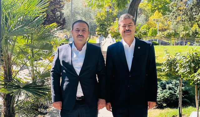 Çiçekdağı Belediye Başkanı Hasan Hakanoğlu’ndan TBMM’de Ziyaret