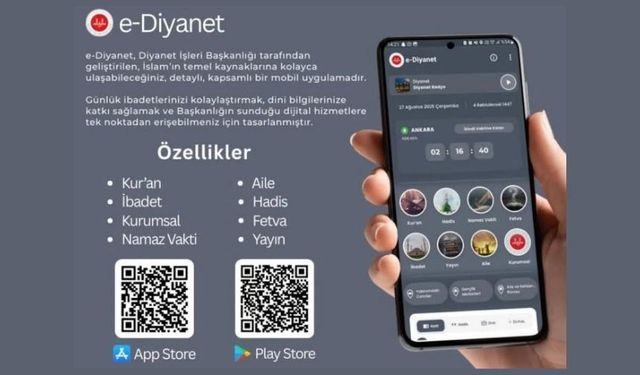 Kırşehir İl Müftülüğü’nden “e-Diyanet” Duyurusu