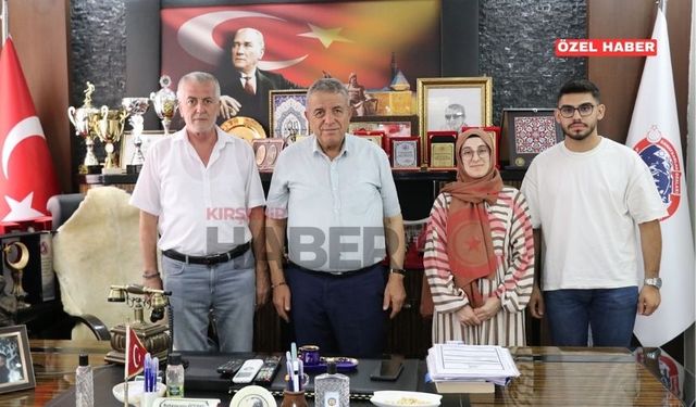 Kırşehir’de Basın–Esnaf Dayanışması: Öztürk ve Sürmeli Görüştü
