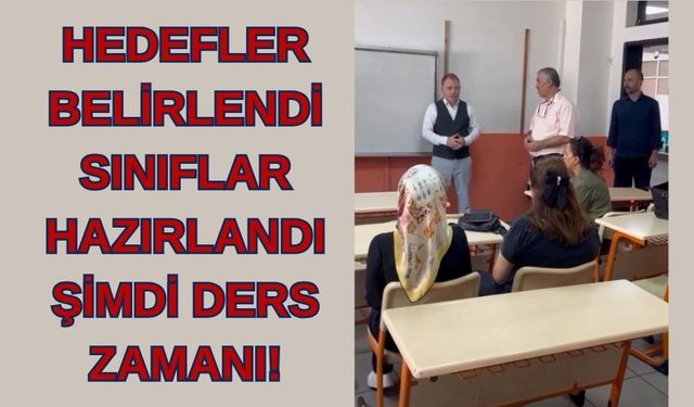 Gülşen, Öğretmenlerle Yeni Eğitim Yılı Hedeflerini Paylaştı
