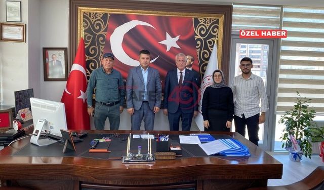 Sürmeli ve KGK Heyeti, İl Müdürü Sağlam ile Bir Araya Geldi