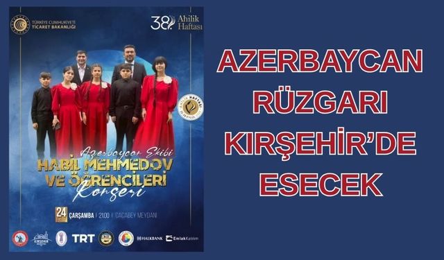 Habil Mehmedov ve Öğrencileri Kırşehir’de Sahne Alacak
