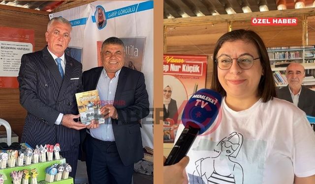 Adnan Yılmaz ve Birsen Eker, Ahilik Haftası Kitap Fuarı’nda