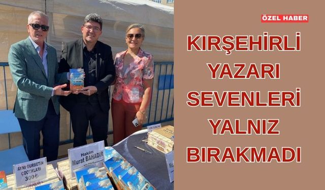 Murat Bahadır Kitap Fuarında Okurlarıyla Buluştu