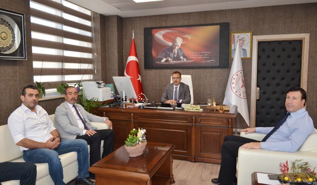 Türk Sağlık-Sen ve Öz Sağlık-İş’ten Müdür Ersoy’a Ziyaret