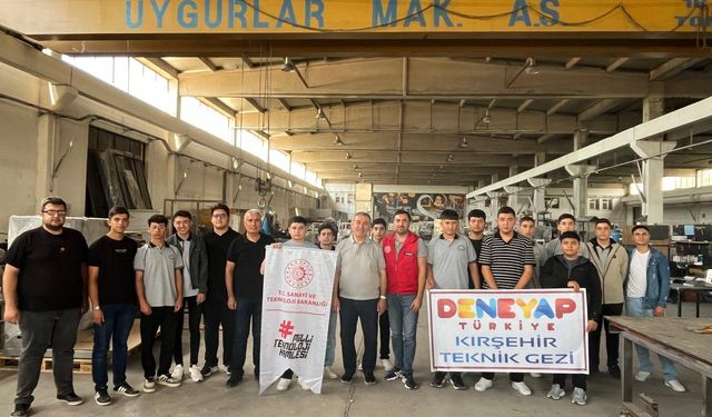 Deneyap Öğrencileri Üretimin Kalbinde