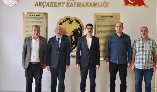 Eğitim Bir-Sen Şube Başkanı Yavuz’dan Akçakent’e Ziyaret