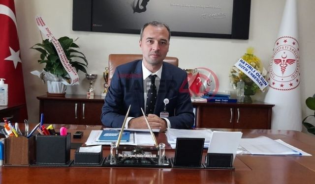 FLAŞ GELİŞME: BAŞHEKİM ERBESLER GÖREVİNDEN AYRILDI