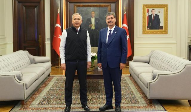 Milletvekili Erkan’dan Bakan Yerlikaya’ya Ziyaret !