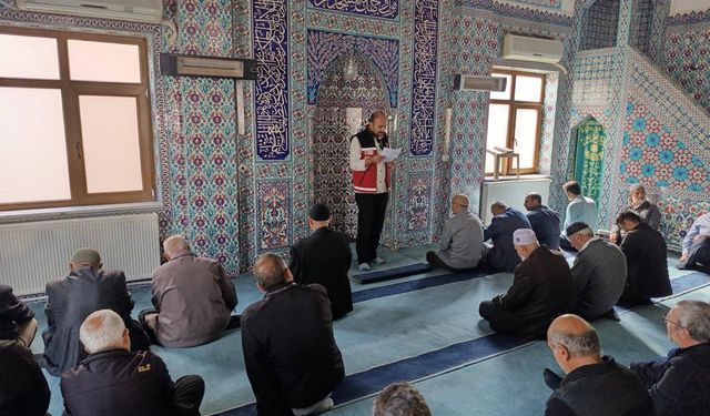 Selgah Camii’nde Aile Destekleri Anlatıldı!