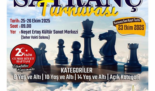 Kırşehir’de 29 Ekim’e Özel Satranç Turnuvası