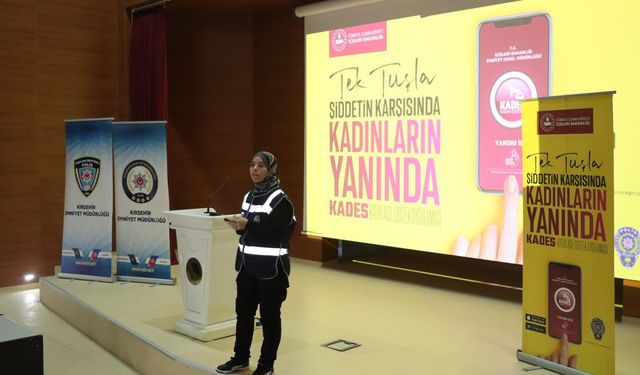 Çiçekdağı MYO’da Öğrencilere Güvenlik Eğitimi