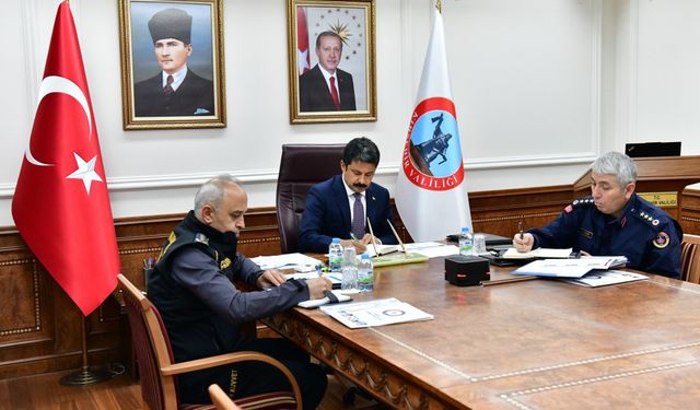 Kırşehir, Güvenlik Değerlendirme Toplantısında Yer Aldı