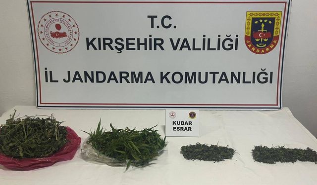 Kırşehir'de uyuşturucu operasyonunda yakalanan 4 zanlı tutuklandı
