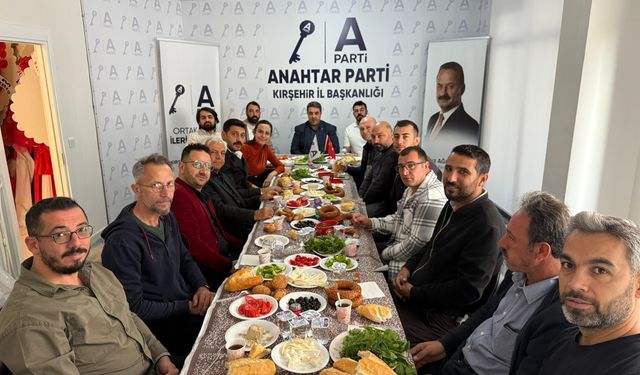 Teşkilat Kahvaltısında Gündem Kırşehir Oldu