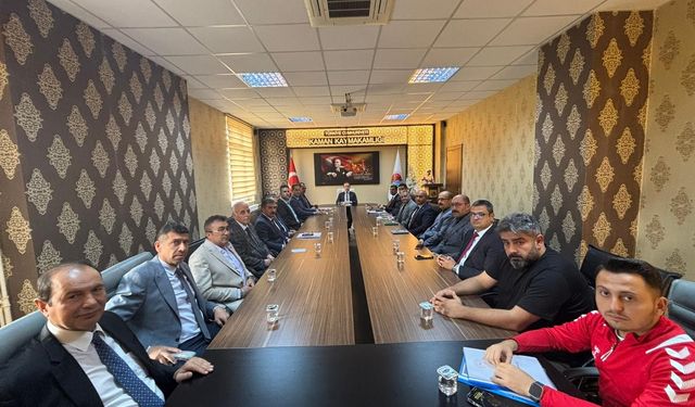 Kaman’da Şube Başkanları Toplantısı Gerçekleştirildi