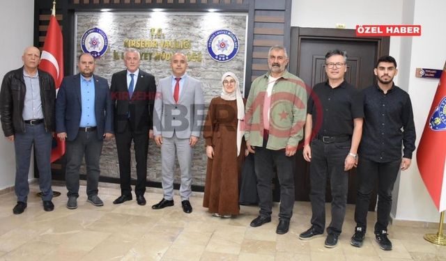 KGK Üyeleri Emniyet Müdürü Görücü’ye Hoş Geldin  Dedi