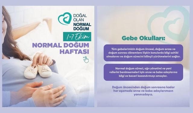 Kırşehir İl Sağlık Müdürlüğü, Normal Doğum Haftasını Kutladı