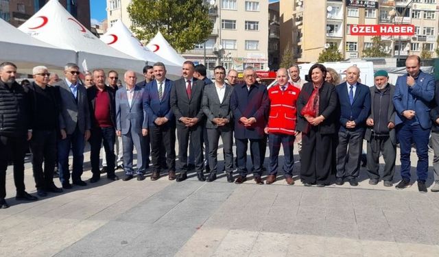 Kızılay'dan Gazze İçin Farkındalık Sergisi ve Kermes