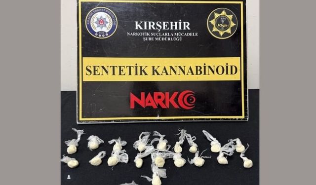 Kırşehir’de Uyuşturucu Operasyonu: 3 Şüpheli Gözaltında