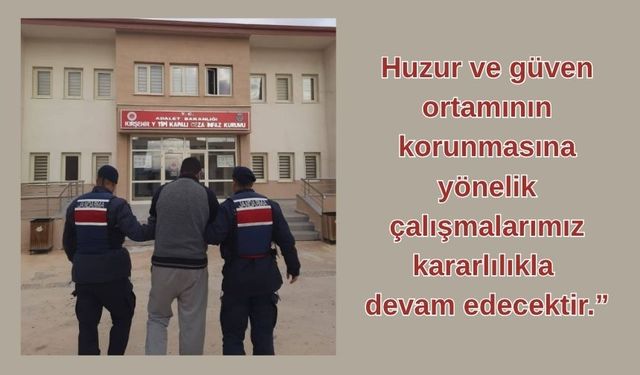 Kırşehir’de Jandarma Denetimlerinde 5 Şahıs Yakalandı