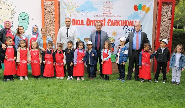 Kırşehir’de “Okul Öncesi Farkındalık Şenliği” Renkli Görüntülere Sahne Oldu