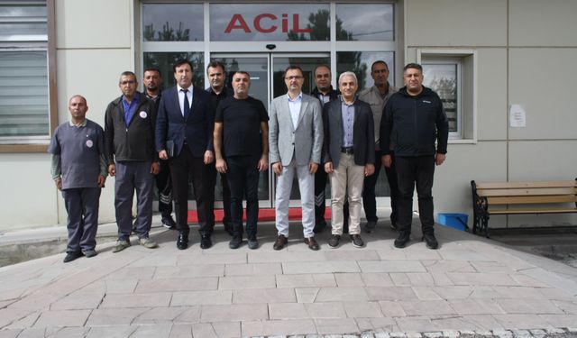 Ersoy, Akpınar Hastanesi ve Çayağzı Sağlık Evi’ni inceledi