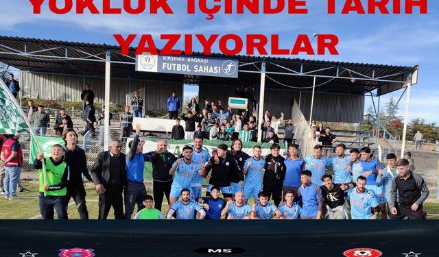 Kırşehir Yetişen Yıldızlarspor Yokluk İçinde Tarih Yazıyor