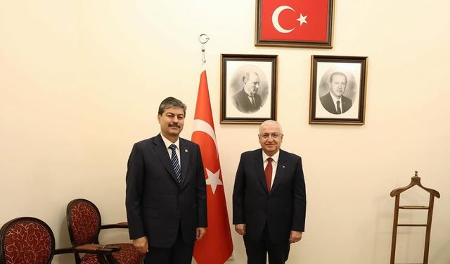 Erkan, MKE Fabrikası İçin Bakan Güler ile Görüştü