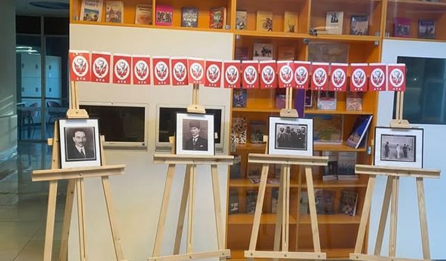 Aşık Paşa Kütüphanesi’nde Atatürk Anma Sergisi