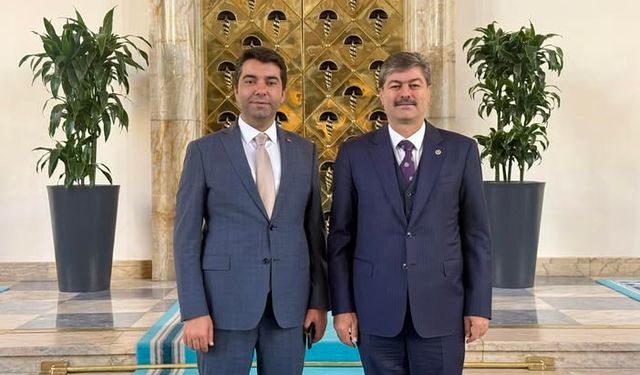 Emre Demirci, Milletvekili Erkan ile Görüştü