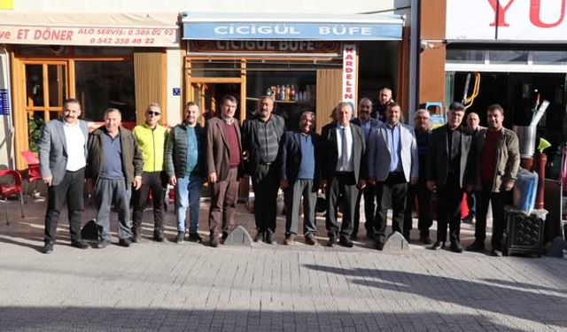 Kırşehir Esnaf Birliği, Sıdıklı Derneği ile Bir Araya Geldi