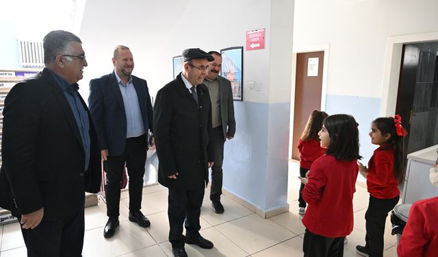 Başkan Selahattin Ekicioğlu’ndan Okullara Ziyaret