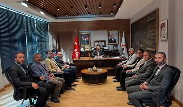 Hakanoğlu, BBP İl ve İlçe Başkanlarını Ağırladı