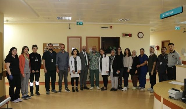 Kırşehir Eğitim ve Araştırma Hastanesinde Mavi Kod Tatbikatı Başarıyla Tamamlandı