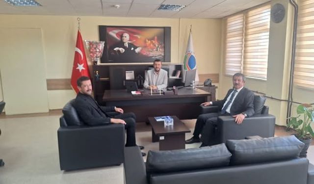 Türk Eğitim-Sen’den Kaman MYO Müdürü Gazi Polat’a Hayırlı Olsun Ziyareti