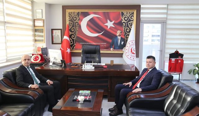 Emniyet Müdürü Mesut Görücü’den Aile ve Sosyal Hizmetler İl Müdürlüğü’ne Ziyaret