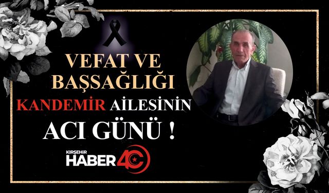 Halil Kandemir son yolculuğuna uğurlanacak