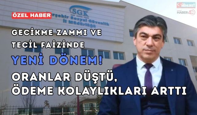 SGK’dan İşverenlere Büyük Kolaylık! Tecil Faizi Düştü, Yapılandırma Fırsatı Başladı