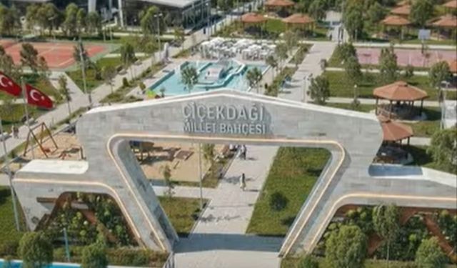 Çiçekdağı’nın Çehresi Değişiyor: Dev Millet Bahçesi Projesi Hızla İlerliyor