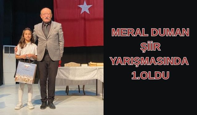 Başkan Ali Şahin’den genç yeteneğe tebrik