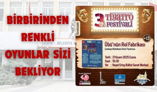 “Übü’nün Rol Fabrikası” 21 Kasım’da Sahne Alacak