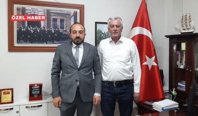 Semih Çetinkaya’dan Murat Sürmeli’ye Nezaket Ziyareti