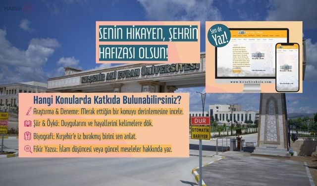 Kırşehir Okulu: Düşün, Yaz, Paylaş!