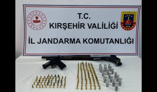Kırşehir’de Ruhsatsız Silahlara Geçit Yok: Jandarma Üç Adrese Baskın Düzenledi