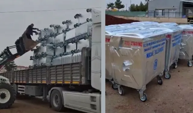 Mucur TOKİ’ye Yeni Çöp Konteynerleri Yerleştiriliyor