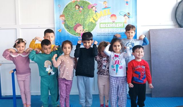 4–6 Yaş Temel Hareket Programı Mucur’da Yoğun İlgi Gördü