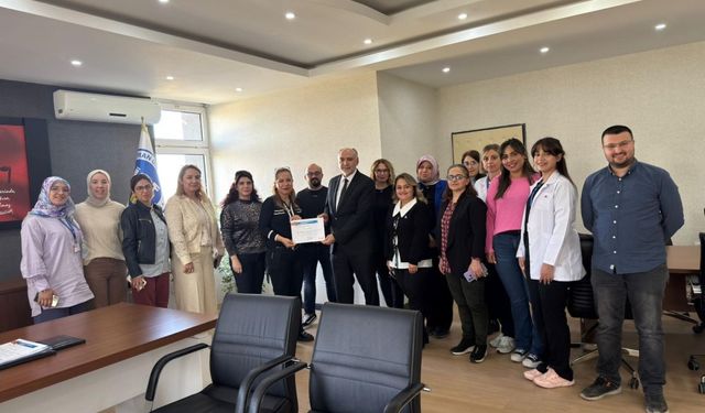 KAEÜ’de Dekan Özata’ya Tebrik Ziyareti